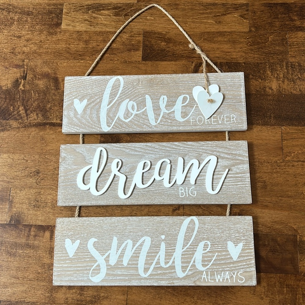 Hanging Wooden Decor